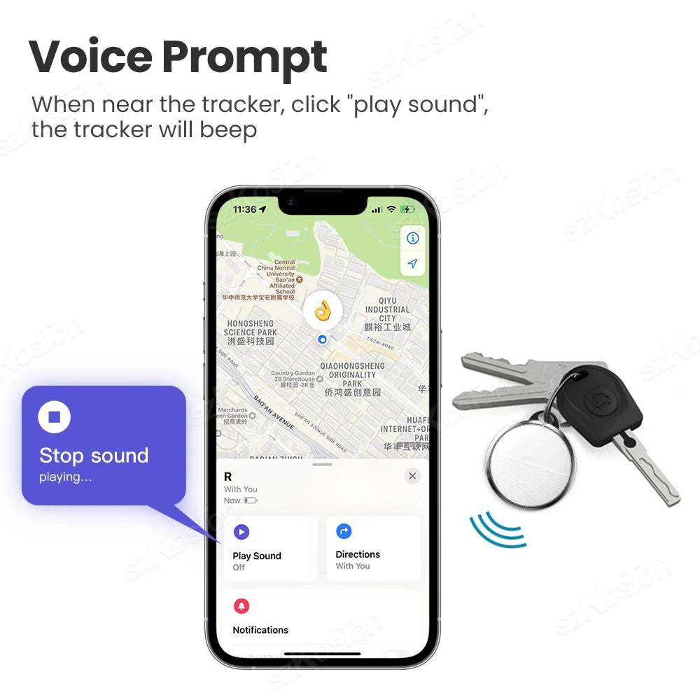 iFind Mini GPS – Smart Tracker for Your Essentials