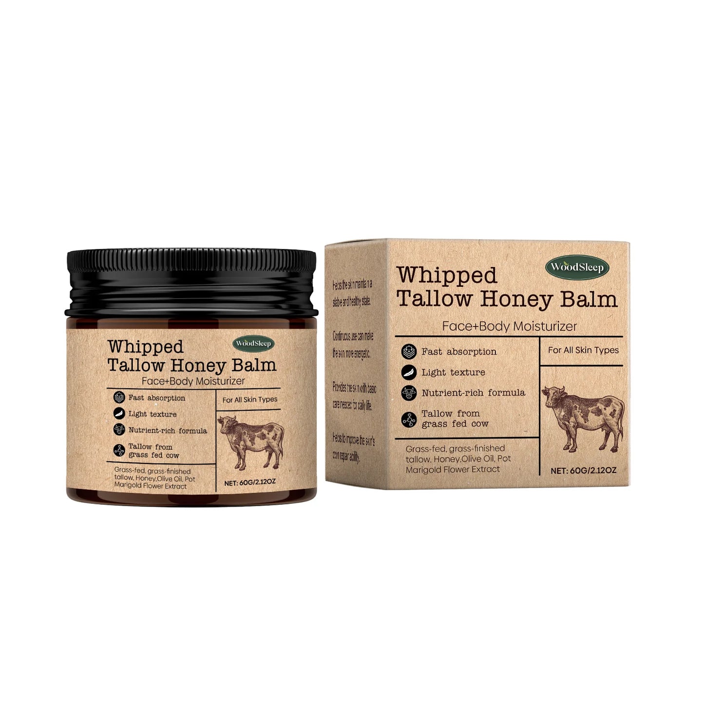 Whipped Tallow Honey Balm