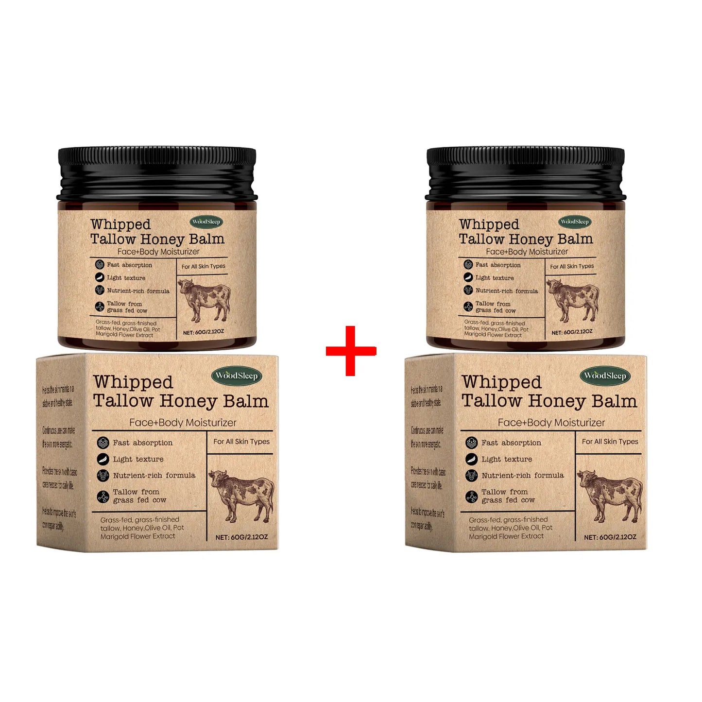 Whipped Tallow Honey Balm